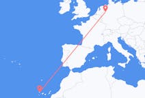 Flyreiser fra Münster, Tyskland til La Palma, Spania