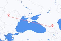 Vols depuis la ville de Vladikavkaz vers la ville de Târgu Mureș