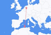 Flyrejser fra Béjaïa, Algeriet til Köln, Tyskland