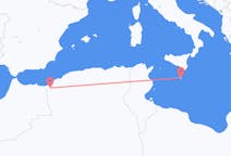 Flyg från Tlemcen, Algeriet till Valletta, Malta