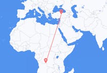 Flüge von Dundo, Angola nach Sivas, die Türkei