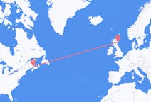 Flyrejser fra Moncton, Canada til Aberdeen, Skotland