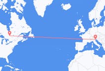 加拿大出发地 魯安 - 諾蘭達飞往加拿大目的地 威尼斯的航班