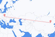 Flyreiser fra Hohhot, Kina til Ostrava, Tsjekkia