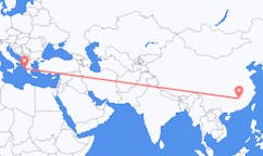 Flyrejser fra Ji an, Kina til Kefallinia, Grækenland