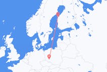 Flyreiser fra Wrocław, Polen til Vasa, Finland