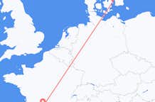Flyrejser fra Brive-la-gaillarde, Frankrig til København, Danmark