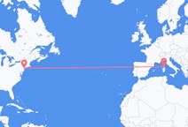 Flüge von New York City, die Vereinigten Staaten nach Figari, Frankreich