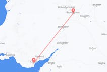 Flights from Cardiff, Wales to Birmingham, England