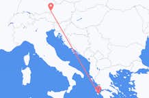 เที่ยวบินจาก Zakynthos Island ไปยัง ซาลซ์บูร์ก