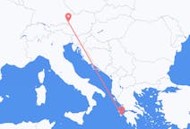 Flyg från Zakynthos Island till Salzburg