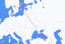 Flights from Erzincan to Stockholm