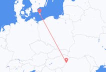Fly fra Bornholm til Oradea