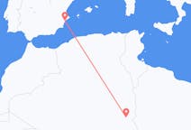 Flights from Illizi, Algeria to Alicante, Spain