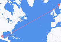 Flyg från Puebla, Mexiko till Bergen, Norge
