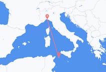Flüge von der Stadt Pantelleria in die Stadt Genua