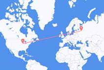 Flights from Chicago, the United States to Cherepovets, Russia