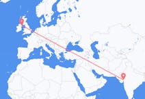 Flyg från Ahmedabad, Indien till Belfast, Nordirland