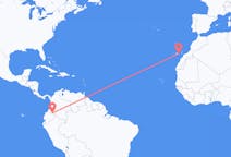 Flights from Puerto Asís, Colombia to Las Palmas, Spain
