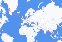 Flüge von Rach Gia, Vietnam nach Kangerlussuaq, Grönland