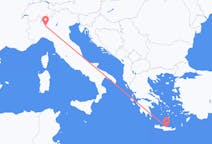 出发地 意大利出发地 米蘭目的地 希腊伊拉克利翁的航班