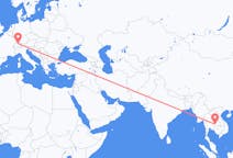 Flights from Buriram Province, Thailand to Zürich, Switzerland