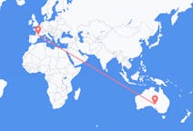 Flights from Olympic Dam, Australia to Toulouse, France