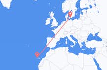 Vols de Santa Cruz De La Palma, Espagne pour Copenhague, Danemark