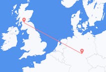 Flyrejser fra Erfurt, Tyskland til Glasgow, Skotland