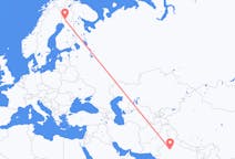 Flüge von Jaipur, Indien nach Rovaniemi, Finnland