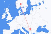 Flüge von Oslo, Norwegen nach Pristina, Kosovo