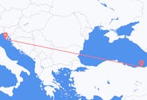 Vols de Pula, Croatie pour Trébizonde, Turquie