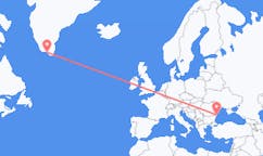 Flights from Constanta to Qaqortoq