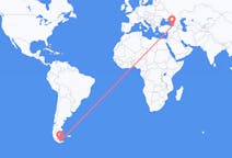Flights from Ushuaia, Argentina to Trabzon, Turkey