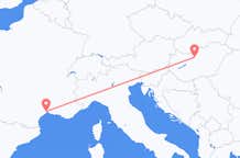 Flights from Montpellier to Budapest