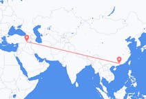 Fly fra Guangzhou til Şırnak