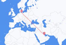 Flyrejser fra Manama, Bahrain til Rostock, Tyskland