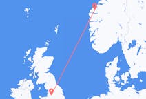 Flights from Volda, Norway to Manchester, the United Kingdom