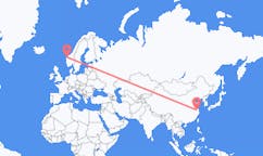 Flyrejser fra Wuxi til Volda