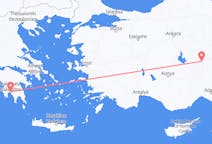 Fly fra Nevşehir til Kalamata