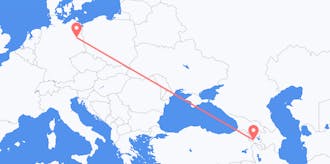 Flyg från Armenien till Tyskland