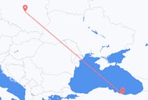 Flights from Giresun in Turkey to Łódź in Poland