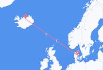 Flights from Akureyri, Iceland to Aarhus, Denmark