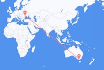 Flyg från Melbourne till Chișinău