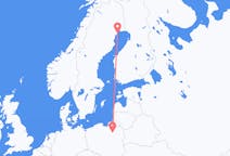 Flights from Szymany, Szczytno County, Poland to Luleå, Sweden