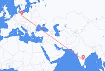 出发地 印度出发地 丘德达帕目的地 德国柏林的航班