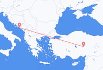 Vluchten van Dubrovnik, Kroatië naar Kayseri, Turkije