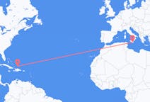 Flights from Cockburn Town, Turks & Caicos Islands to Comiso, Italy