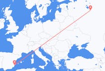 Flights from Yaroslavl, Russia to Alicante, Spain