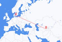 Flyrejser fra Samarkand til København